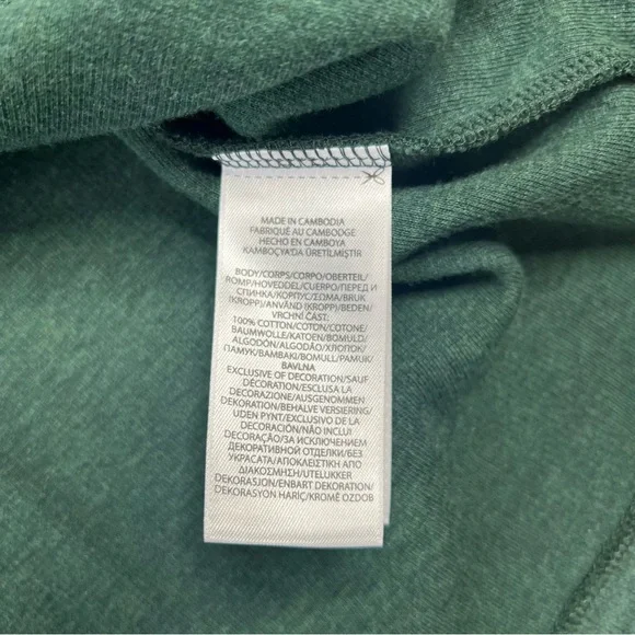 New Polo Ralph Lauren Sweater Mens XXL Green Estate Rib 1/4 Zip Pullover Pony